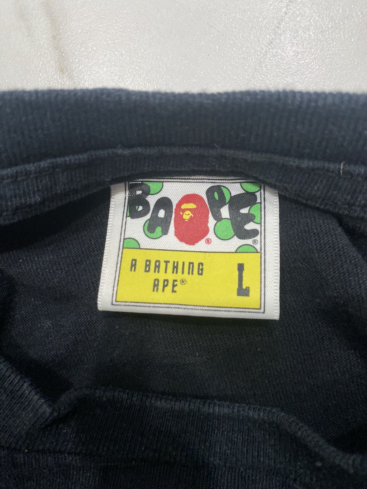 Bape Ape Head Bape Tee Size US L / EU 52-54 / 3 - 4 Thumbnail