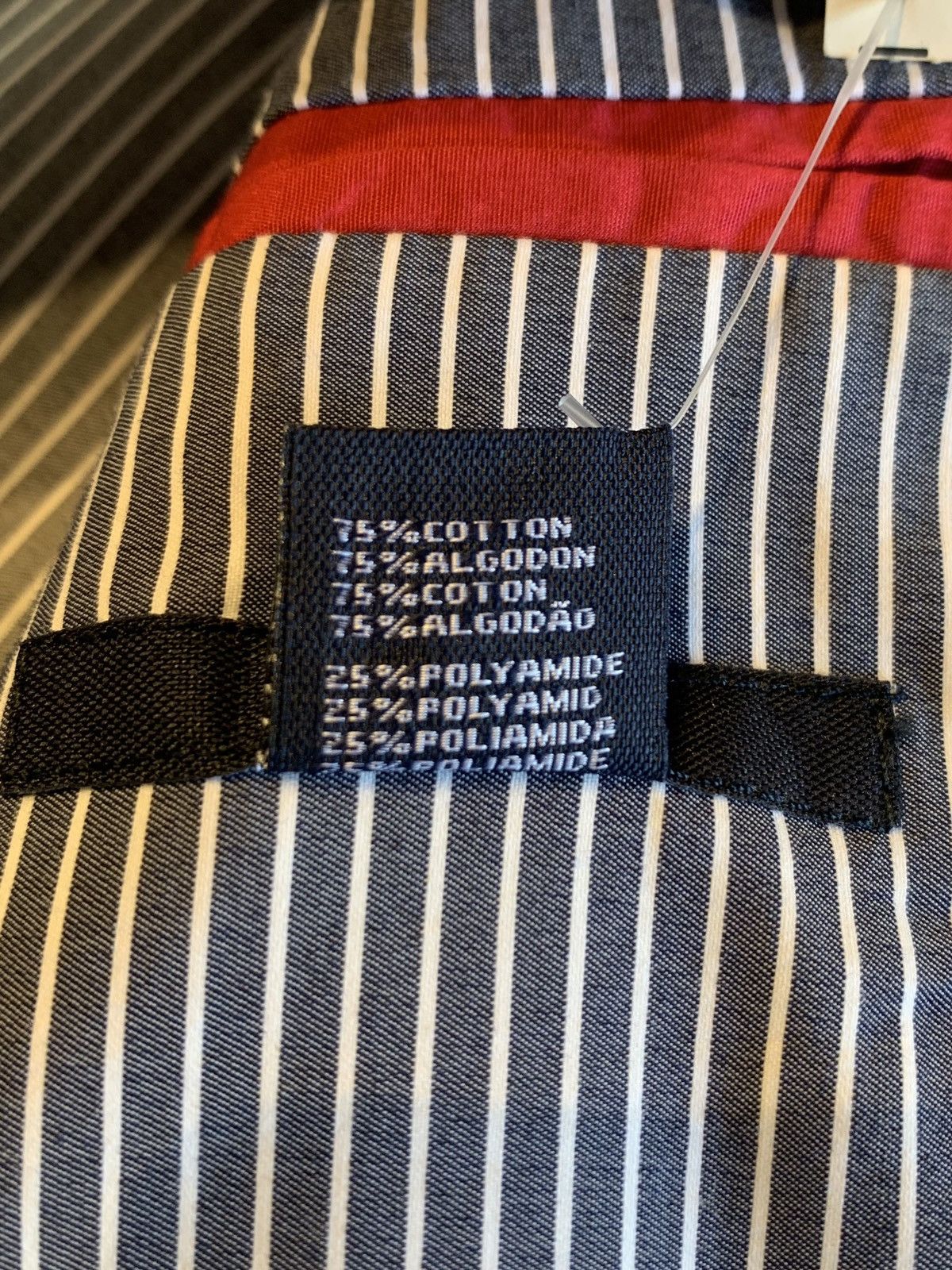 Gant Gant 2BTN Stripe Jacket Size 52R - 3 Thumbnail