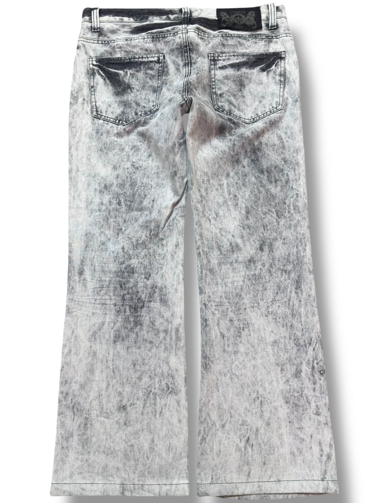 LOWBOX Vintage Lowbox Burnt Ashes Baggy Wide Leg Denim Size US 34 / EU 50 - 5 Thumbnail