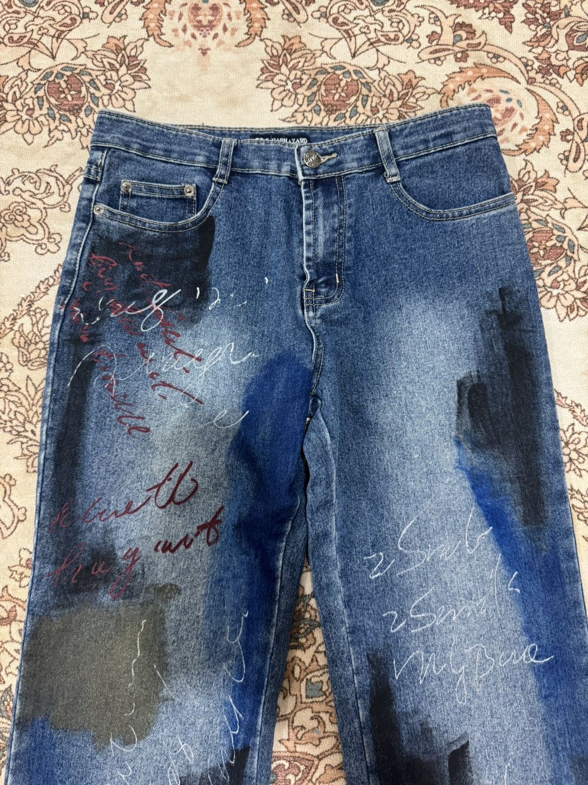 Japanese Brand × Vintage Vintage HJ jeans Bootcut Art Jeans Size US 28 / EU 44 - 6 Thumbnail