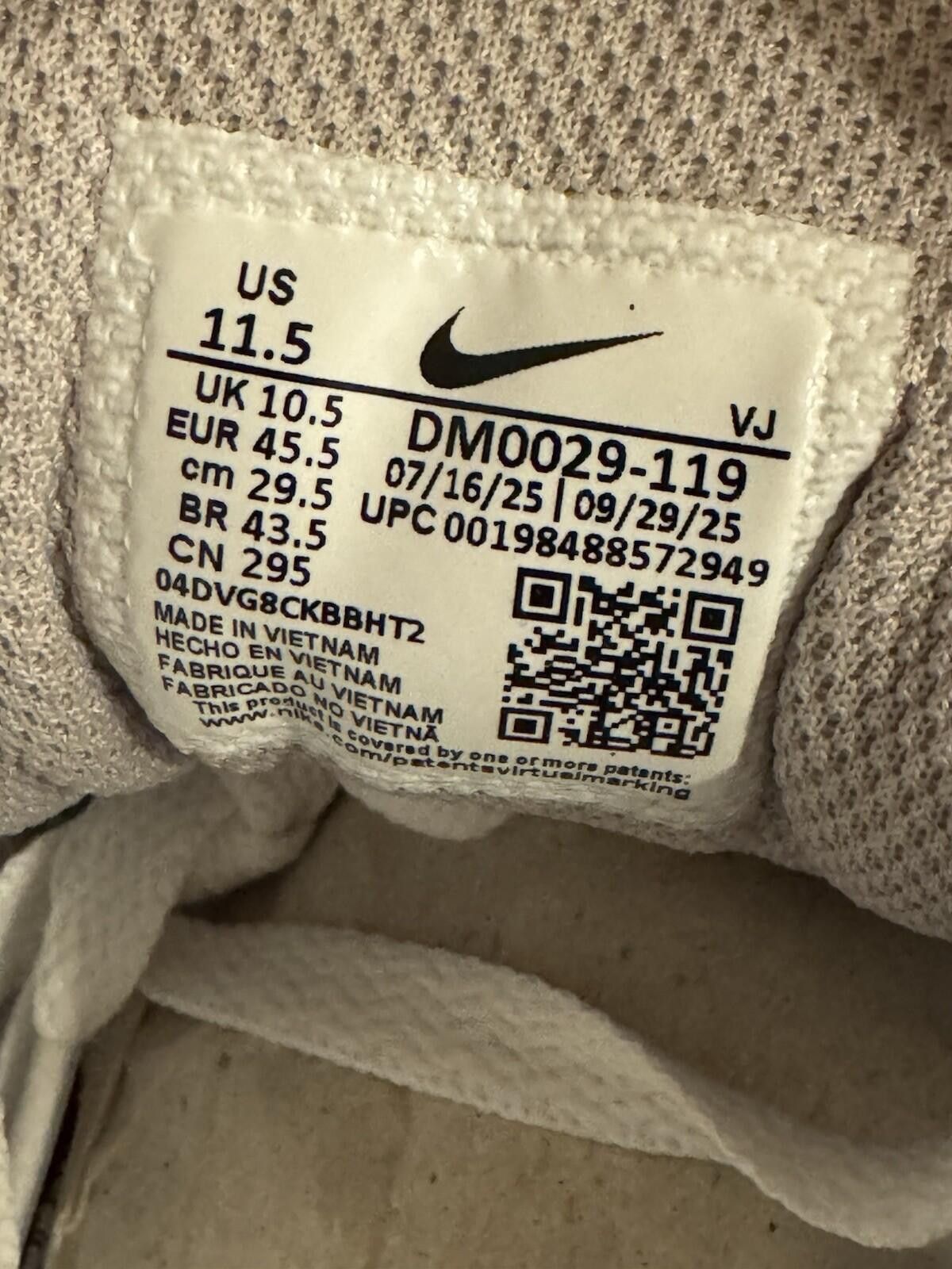 Nike Size 11.5 - Mens Nike Air Max 90 White Laser Orange Size US 11.5 / EU 44-45 - 7 Thumbnail