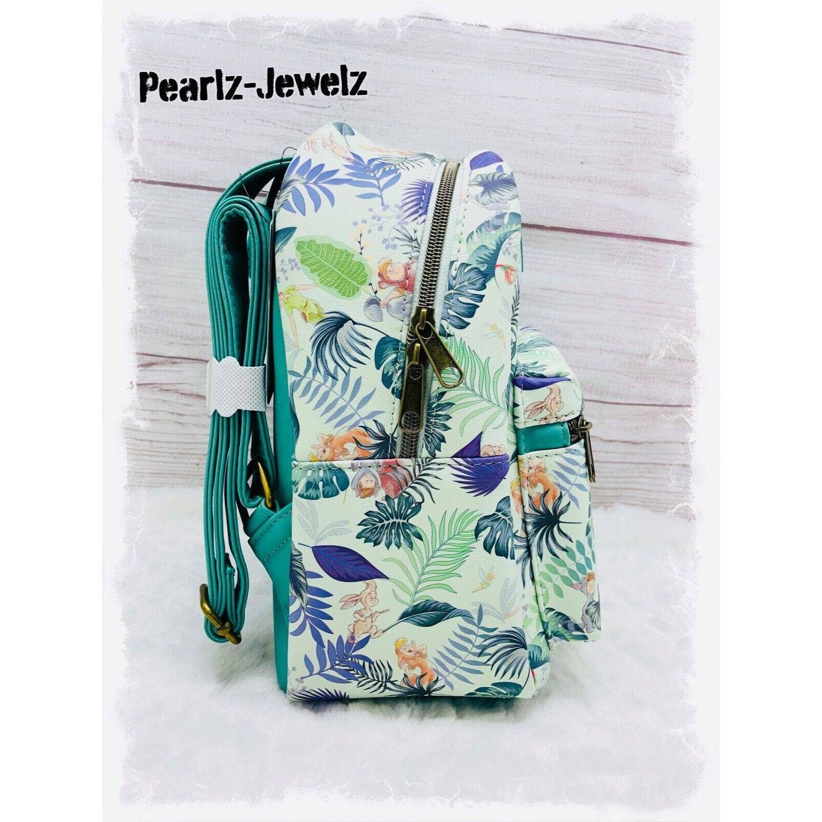 Disney Loungefly Disney Peter Pan Lost Boys Jungle Leaf Floral AOP Size ONE SIZE - 2 Thumbnail
