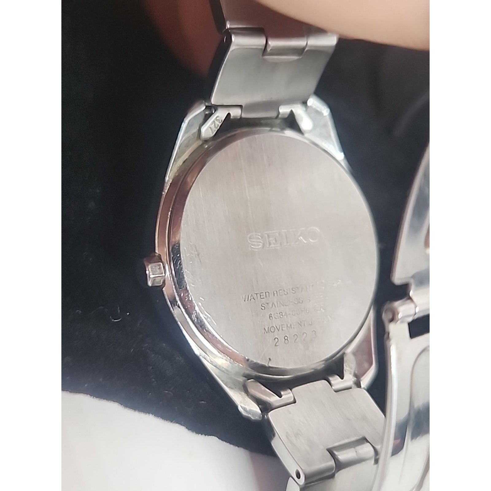 Seiko SEIKO Quartz 35MM White Dial SS Women's Watch Size ONE SIZE - 5 Thumbnail