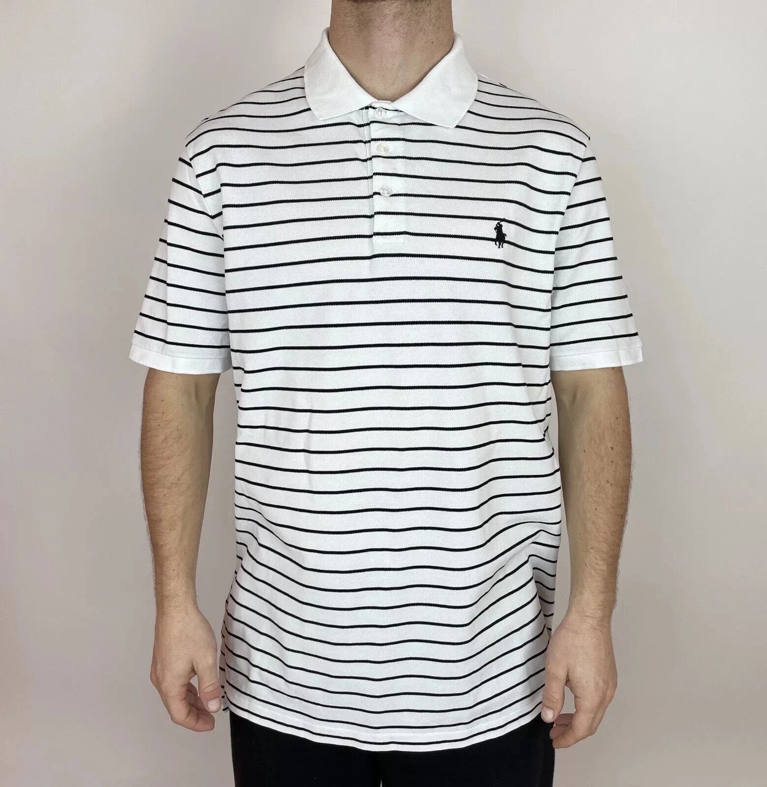 Polo Ralph Lauren POLO RALPH LAUREN SHIRT STRIPED TEE MENS Size US L / EU 52-54 / 3 - 1 Thumbnail