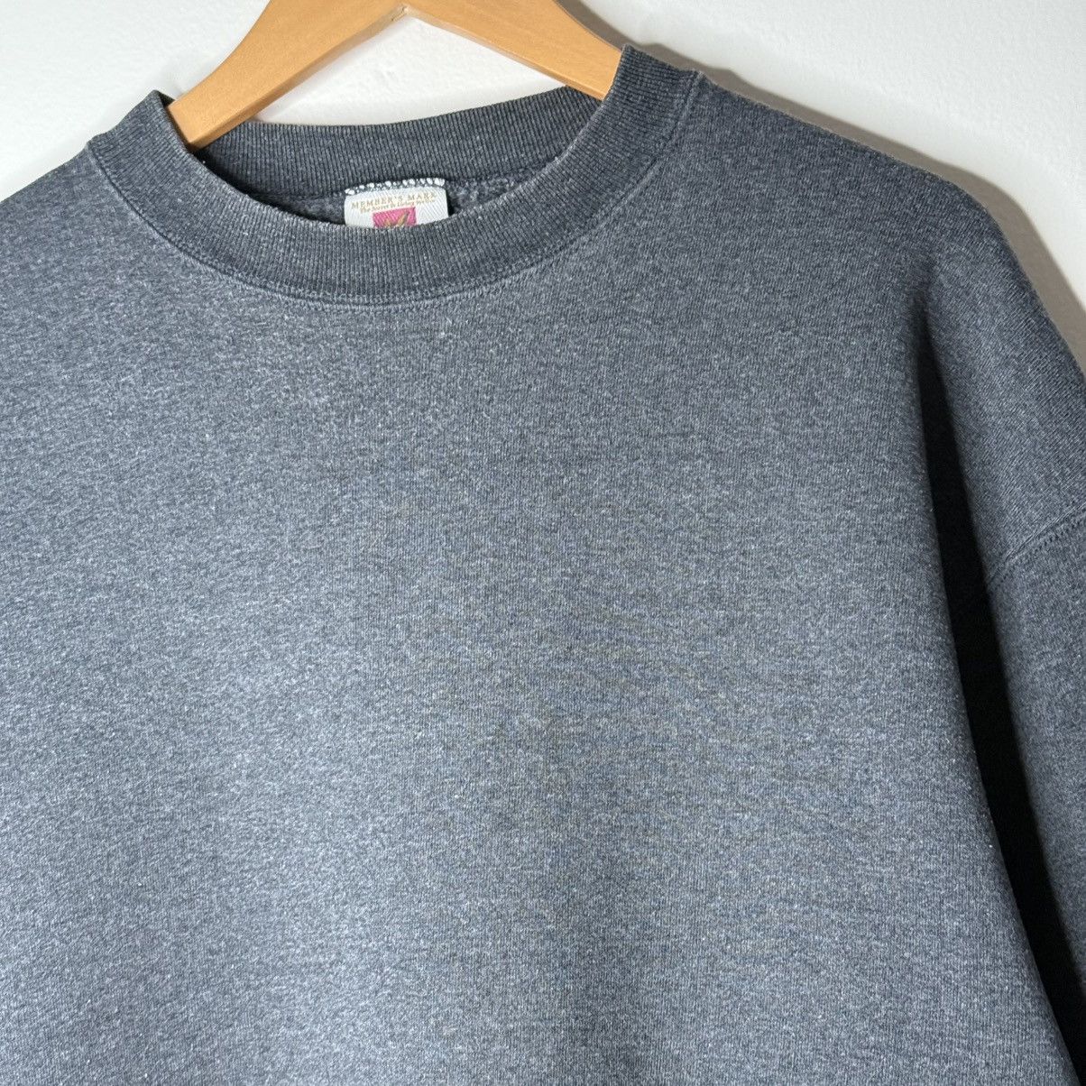 Vintage Vintage 90’s Member's Mark Blank Sweatshirt Size XXL Size US XXL / EU 58 / 5 - 5 Thumbnail