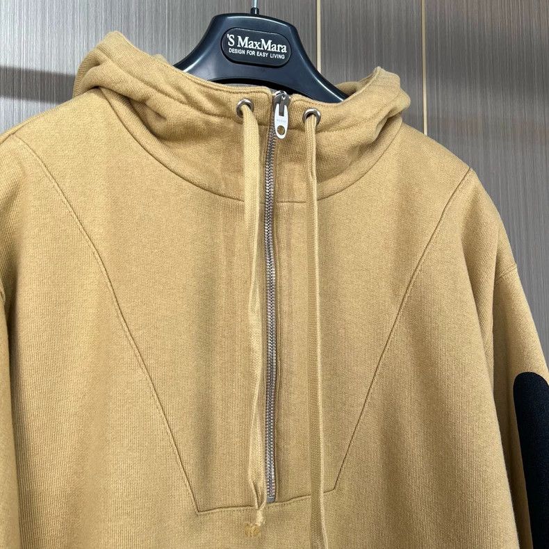 Gucci Gucci Khaki half-zip printed letter hoodie 2504-Nextarrow Size US XS / EU 42 / 0 - 3 Thumbnail