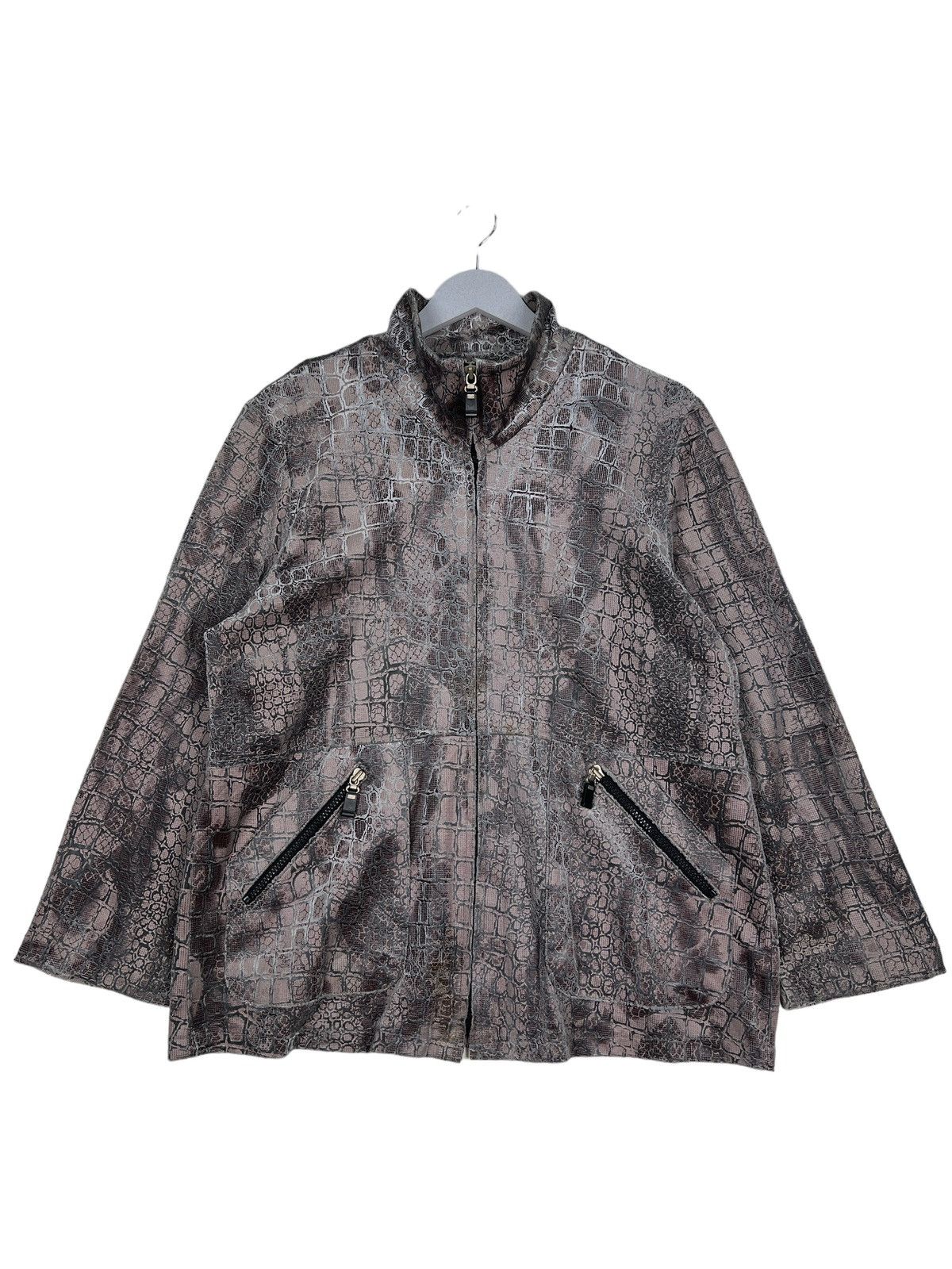 Japanese Brand 🔥 SNAKE SKIN JACKET Size US M / EU 48-50 / 2 - 2 Thumbnail