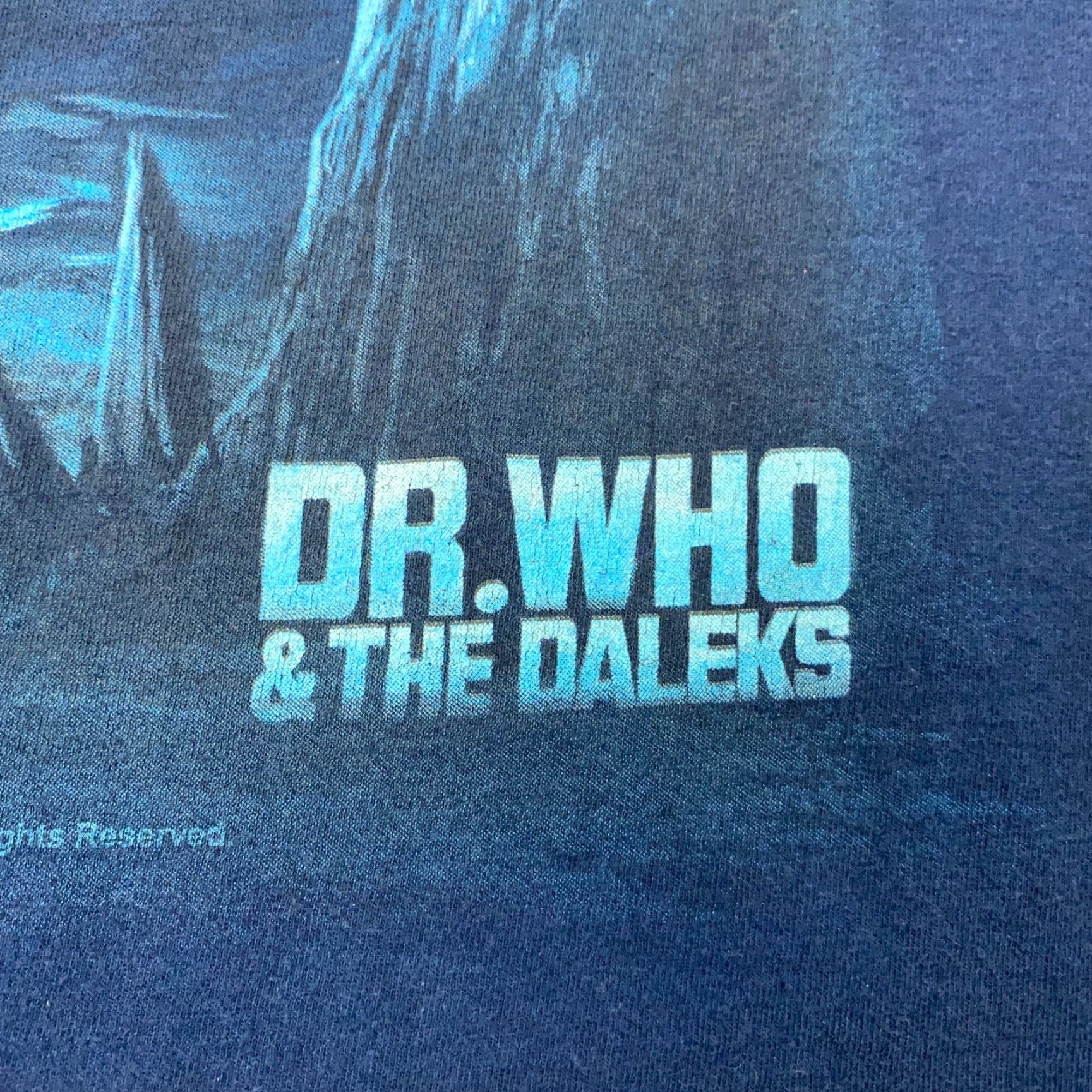 Vintage VINTAGE Doctor Who Shirt Mens Medium Blue Tardis Tee Short Sleeve Size US M / EU 48-50 / 2 - 4 Thumbnail