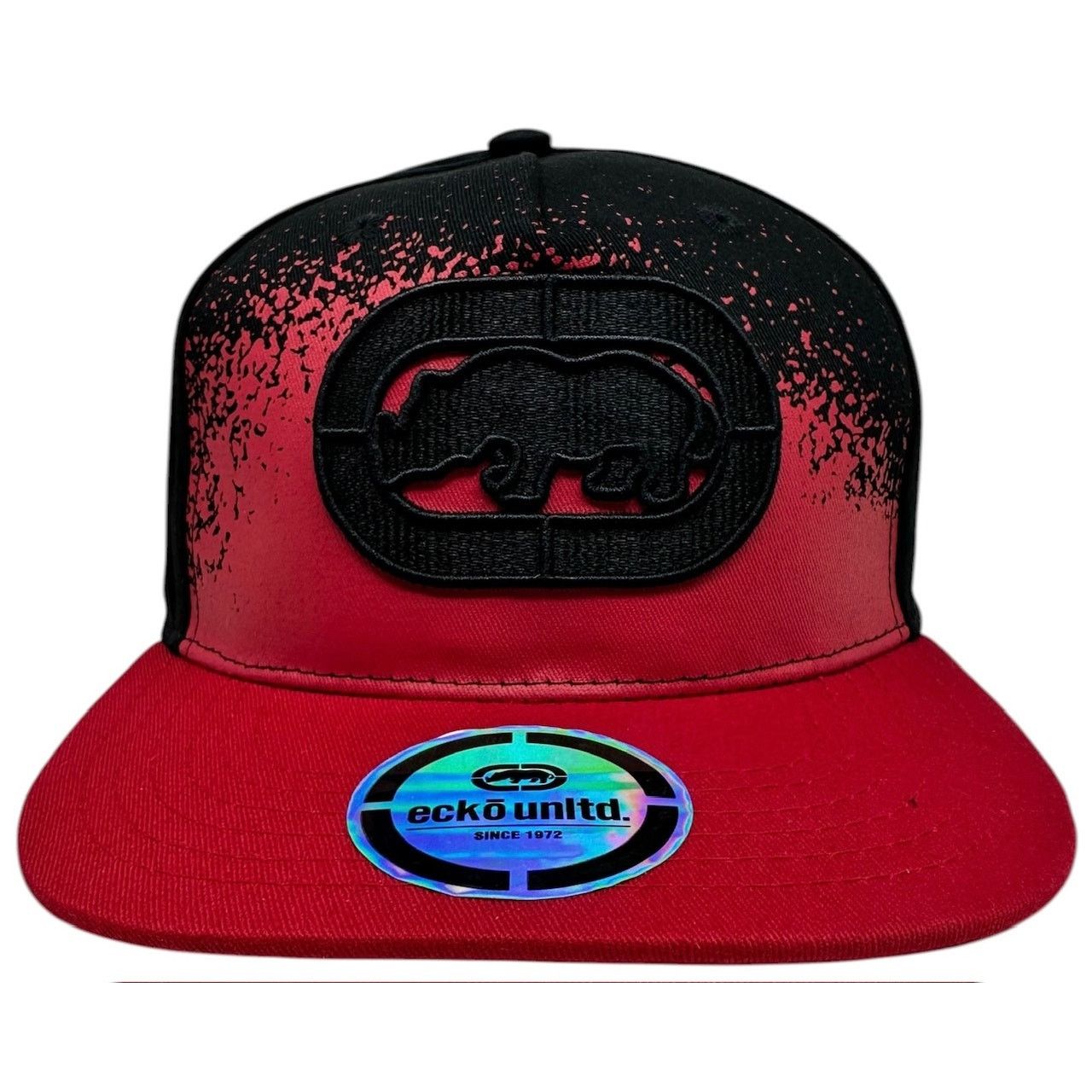 Ecko Unltd. Ecko Unltd Snapback Hat 3D Embroidered Splatter Print Cap Size ONE SIZE - 1 Thumbnail