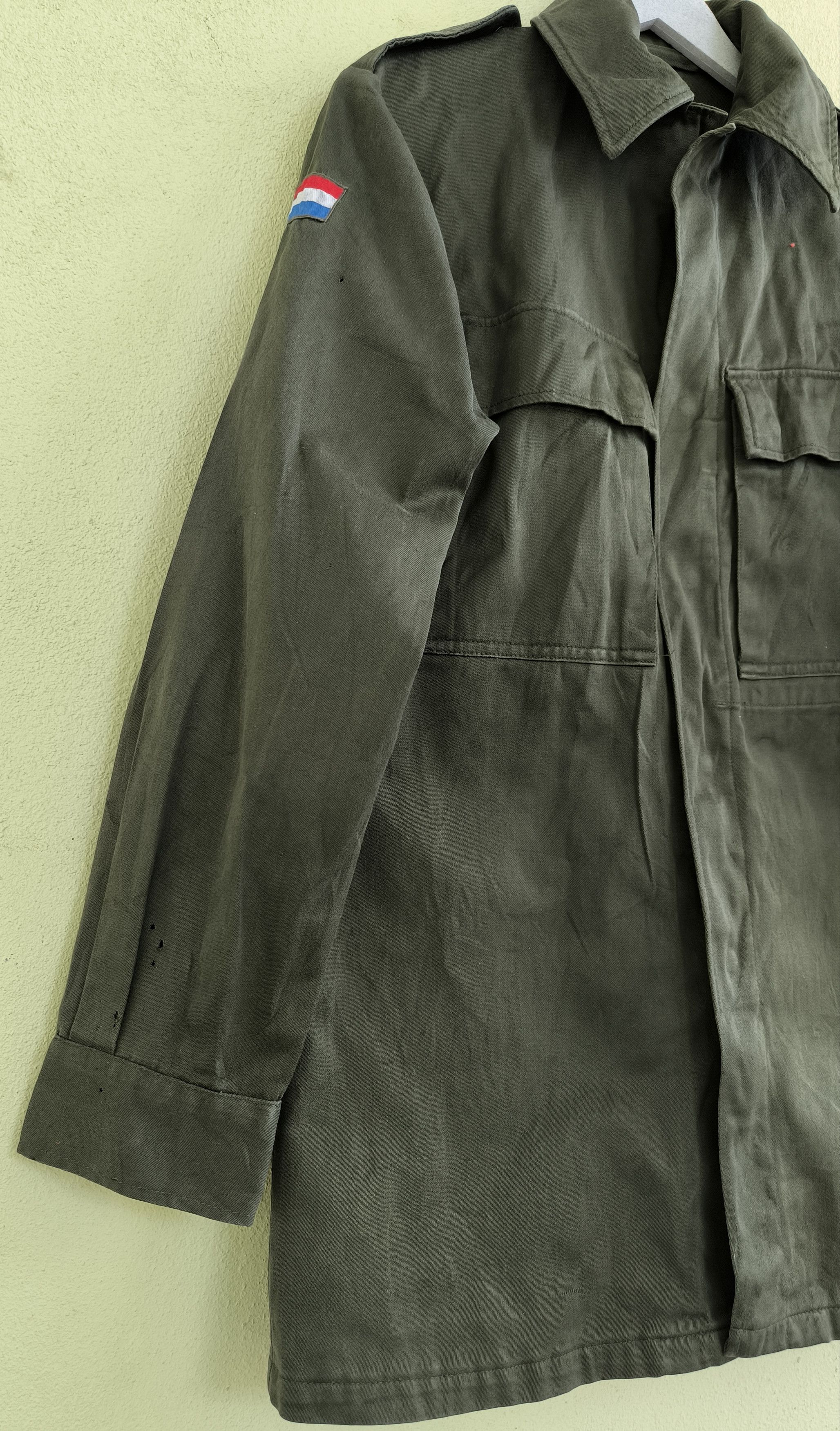Vintage Vtg France army military field jacket Size US M / EU 48-50 / 2 - 3 Thumbnail