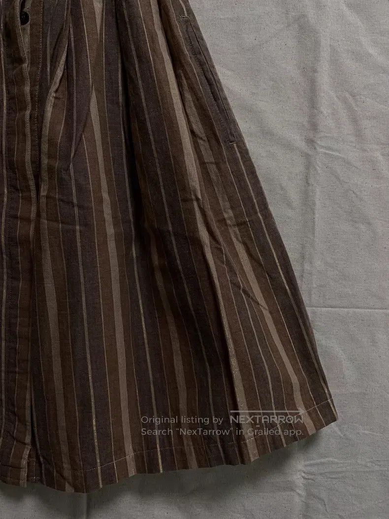 Comme des Garcons Comme des Garcons size F Early Gold Stripe Button Front Sk Size 22" - 4 Thumbnail