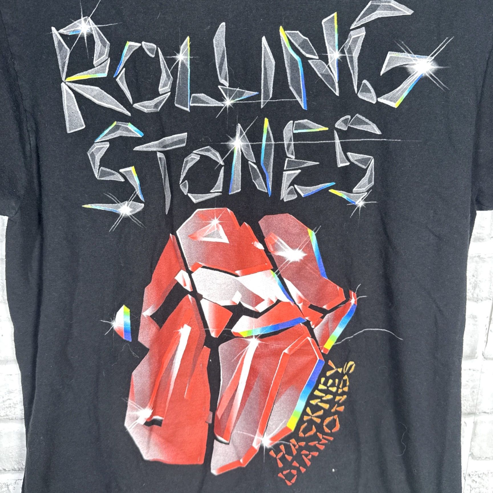 Vintage VINTAGE Rolling Stones Band T-Shirt Mens Size M Black Regular Fit Graphic Shirt Mens M Black Rolling Stones Band T-Shirt Size US M / EU 48-50 / 2 - 2 Thumbnail