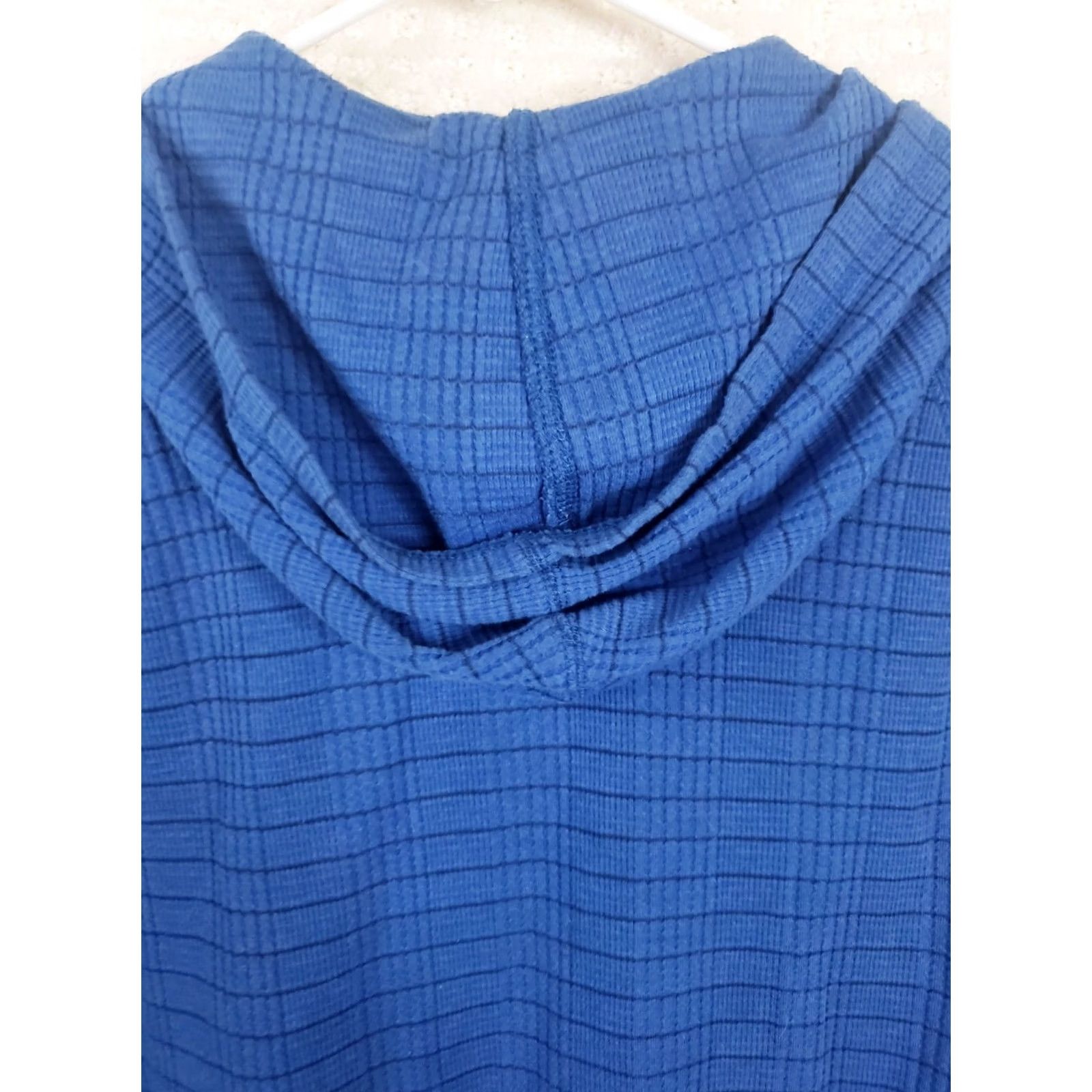 Hurley Hurley Henley Hoodie Shirt Men's M Blue Striped Hooded Long Sleeve Pullover Size US M / EU 48-50 / 2 - 7 Thumbnail