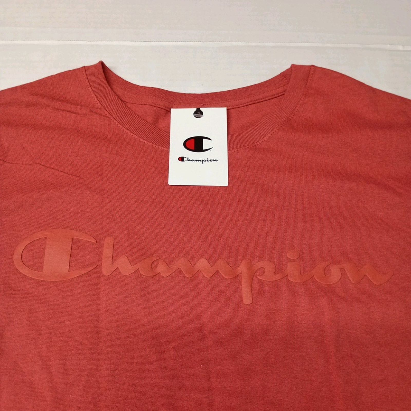 Champion Champion Classic Graphic Tee T-Shirt Men's XL Picante Pink Size US XL / EU 56 / 4 - 2 Thumbnail