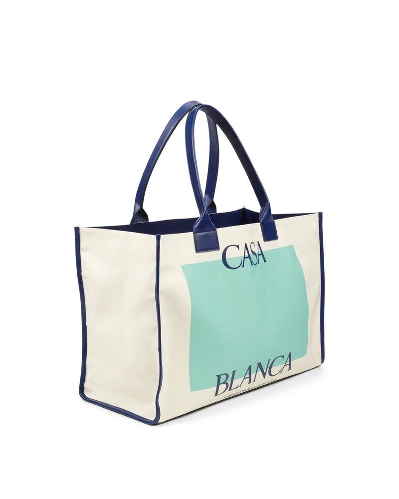 Casablanca o1mle0326 Size: OS / Large Casa Tote Bag in Multicolor Size ONE SIZE - 2 Thumbnail