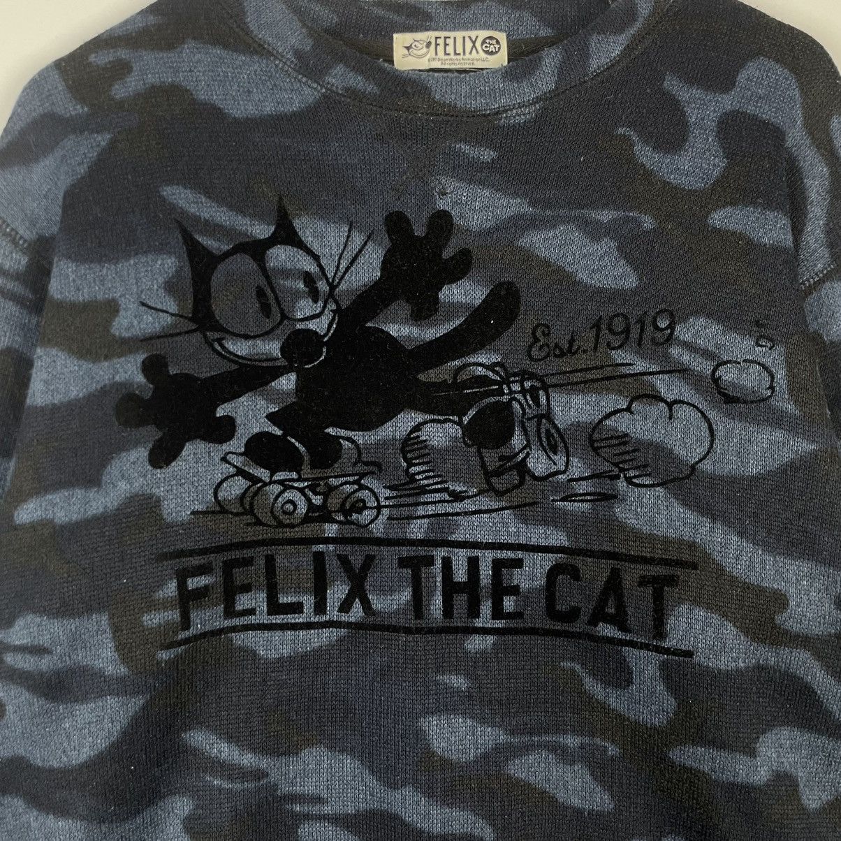 Designer × Vintage vintage Hoodie/sweater felix the cat - Size US M / EU 48-50 / 2 - 8 Thumbnail