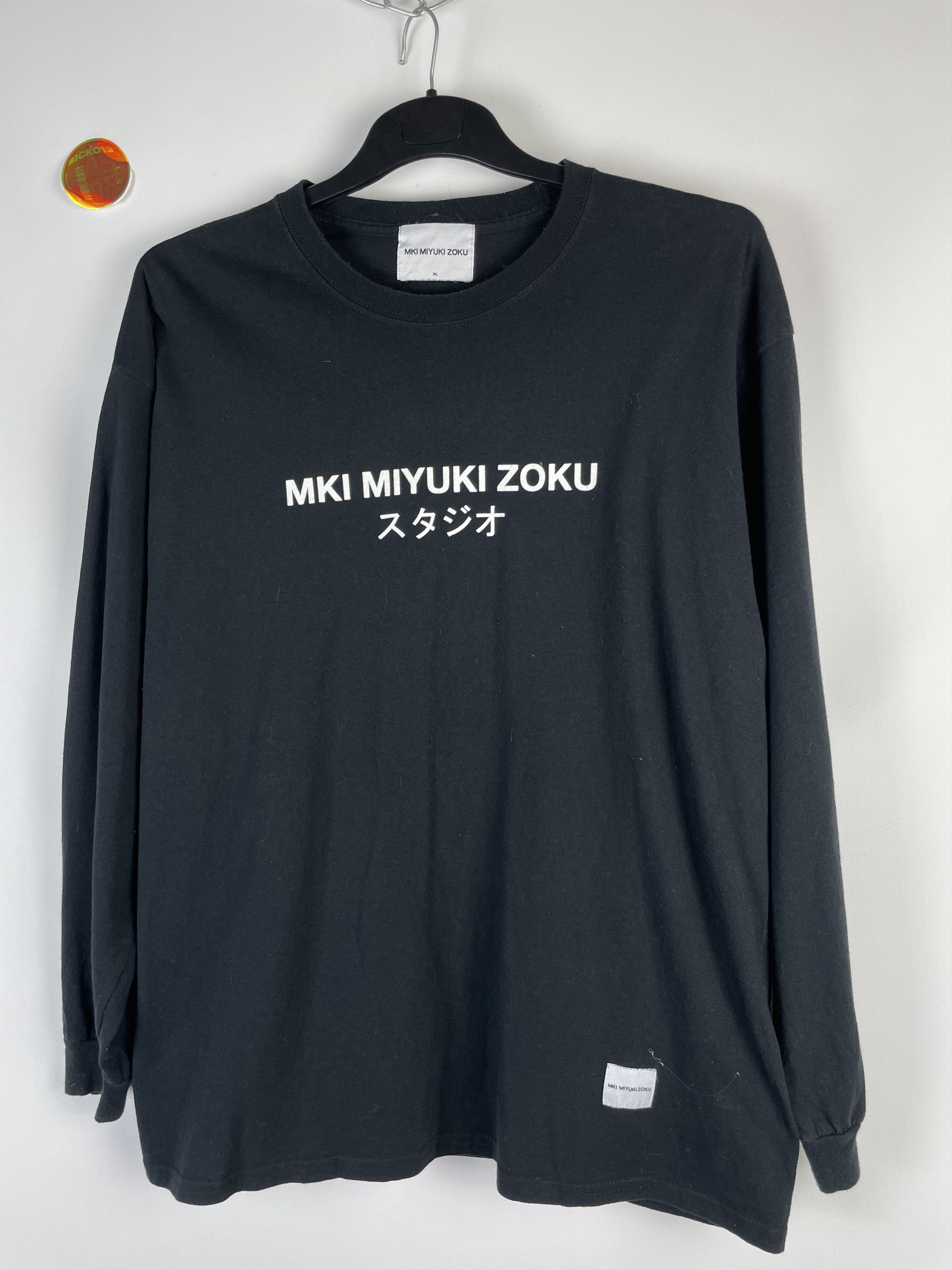 Mki Miyuki Zoku Vintage Mki Miyuki Zoku Long Sleeve T-Shirt trashed Y2K Size US XL / EU 56 / 4 - 3 Thumbnail