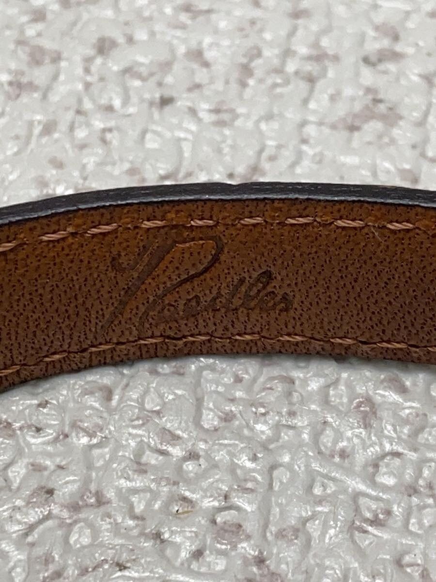Needles Peace Buckle Leather Bangle Size ONE SIZE - 6 Thumbnail