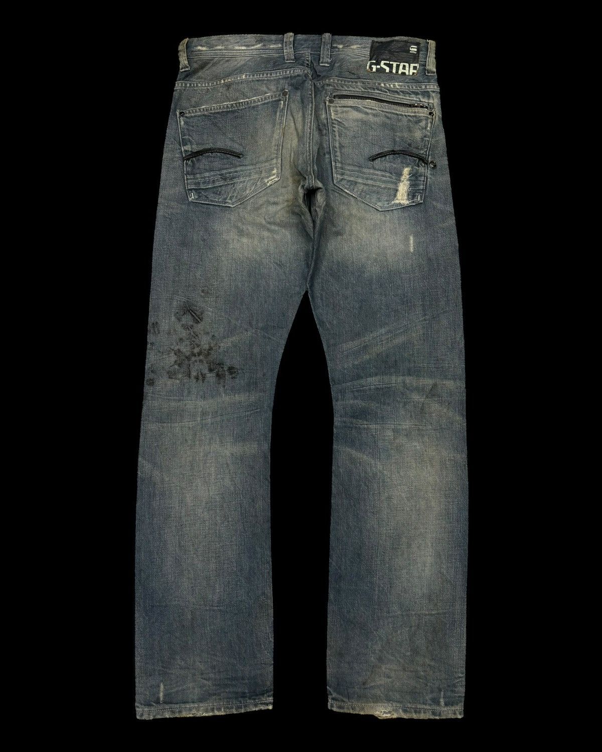 Hysteric Glamour 🔥G-STAR RAW HOMELESS DISTRESSED DENIM UNDERCOVER STYLE Size US 35 - 8 Thumbnail