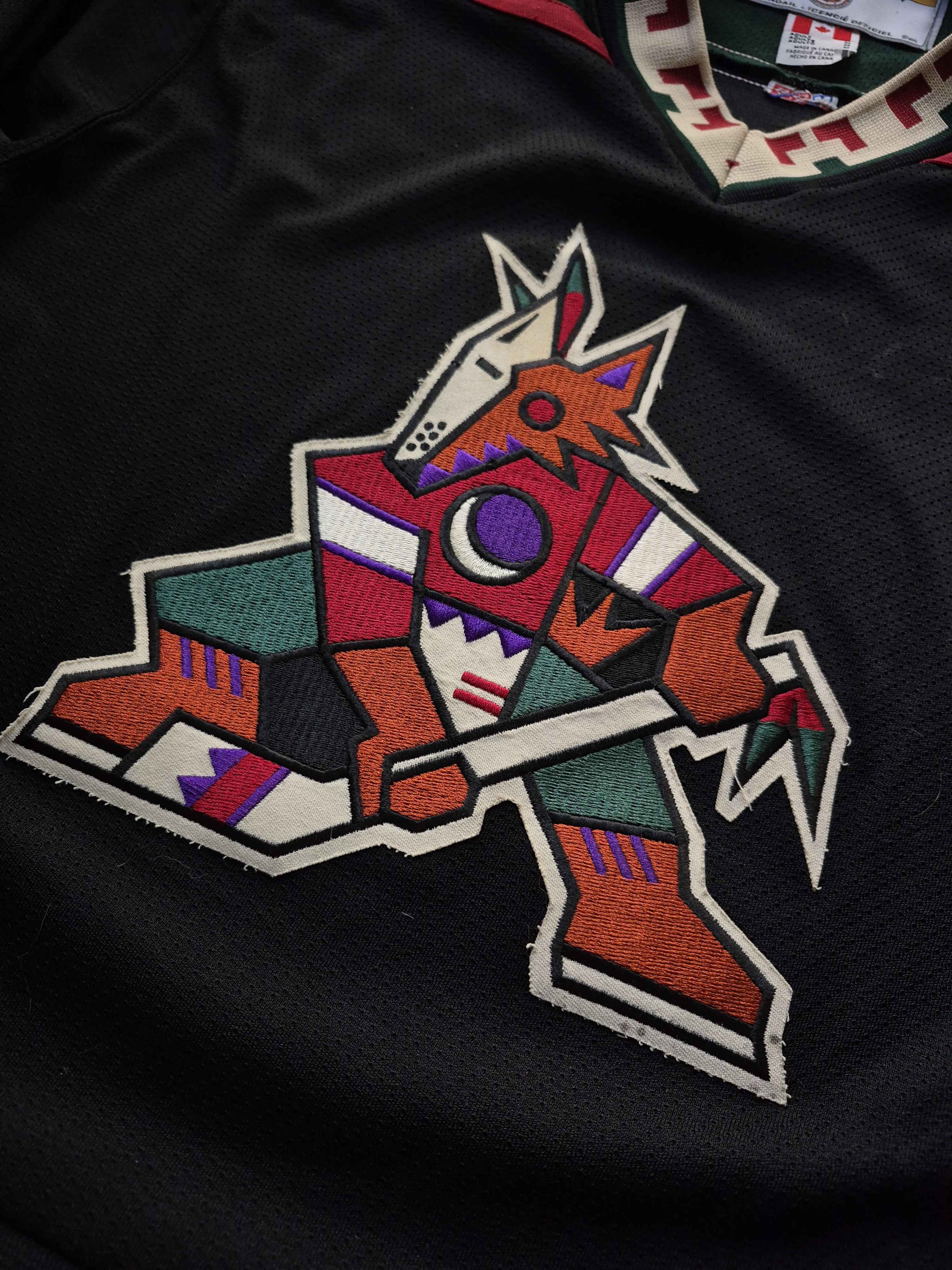 Koho Arizona Coyotes Kachina Retro Black Koho NHL Jersey Size US M / EU 48-50 / 2 - 2 Thumbnail