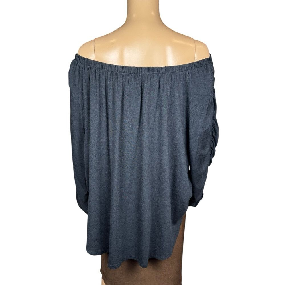 Free People NWT New Free People Care FP Serenade Black Long Sleeve Tee Size M / US 6-8 / IT 42-44 - 5 Thumbnail