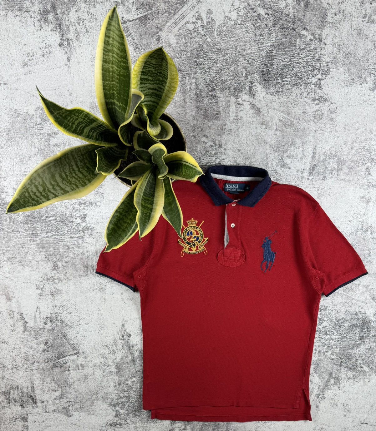 Polo Ralph Lauren Ralph Lauren PRL Big Pony Chief Keef 90S Jersey Polo T Shirt Size US M / EU 48-50 / 2 - 1 Thumbnail