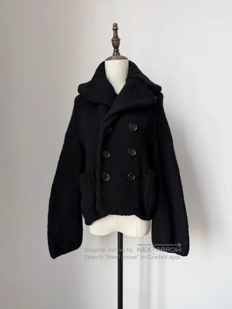Comme des Garcons Comme Des Garcons Thick sweater coat Size S / US 4 / IT 40 - 1 Thumbnail