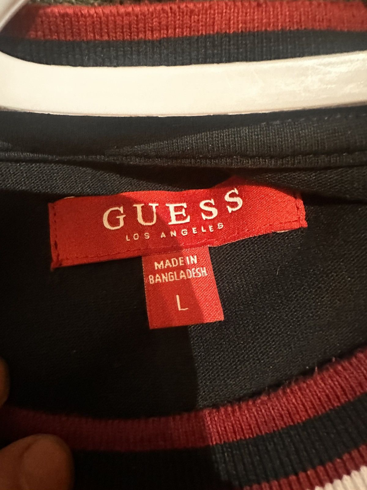 Guess Long Sleeve Guess Los Angeles Tee Size US L / EU 52-54 / 3 - 3 Thumbnail