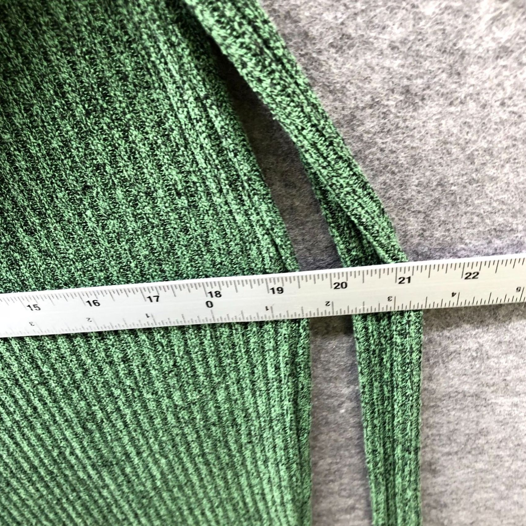 Asos ASOS Knit Sleeveless Mock Neck Sweater Dress Womens 8 Green Side Slit Tie Waist Size M / US 6-8 / IT 42-44 - 6 Thumbnail