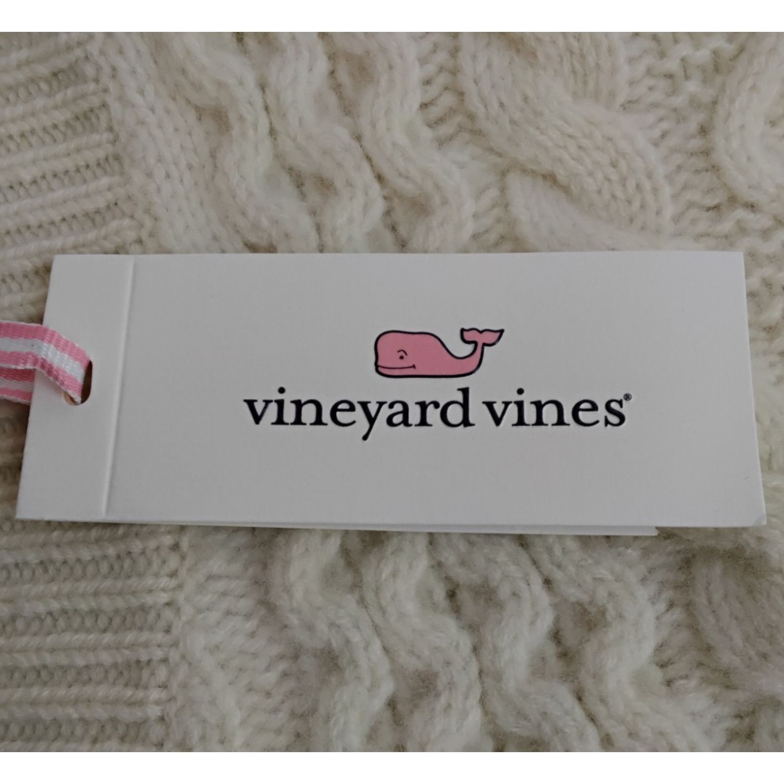 Vineyard Vines Vineyard Vines Merino Sweater Women's M Off White Crop NWT Size M / US 6-8 / IT 42-44 - 9 Thumbnail