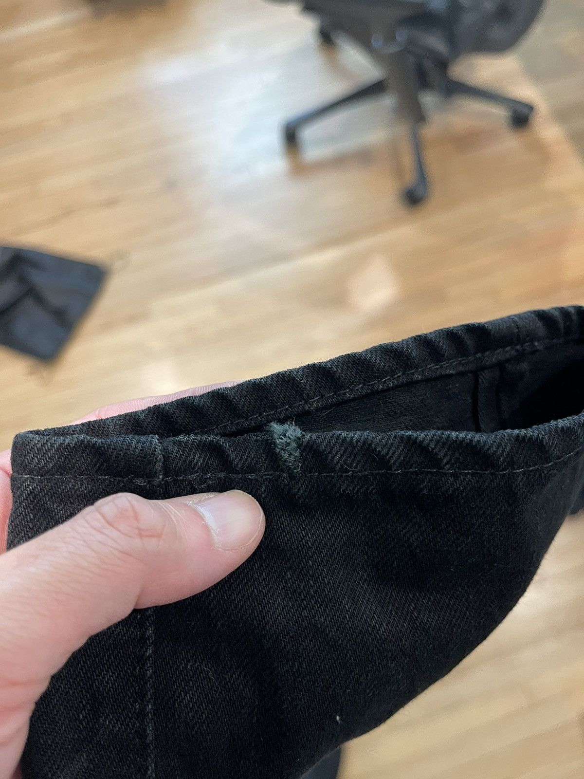 RRL Ralph Lauren Double RL RRL Black Denim Slim Size 31x34 Made in USA Size US 31 - 7 Thumbnail