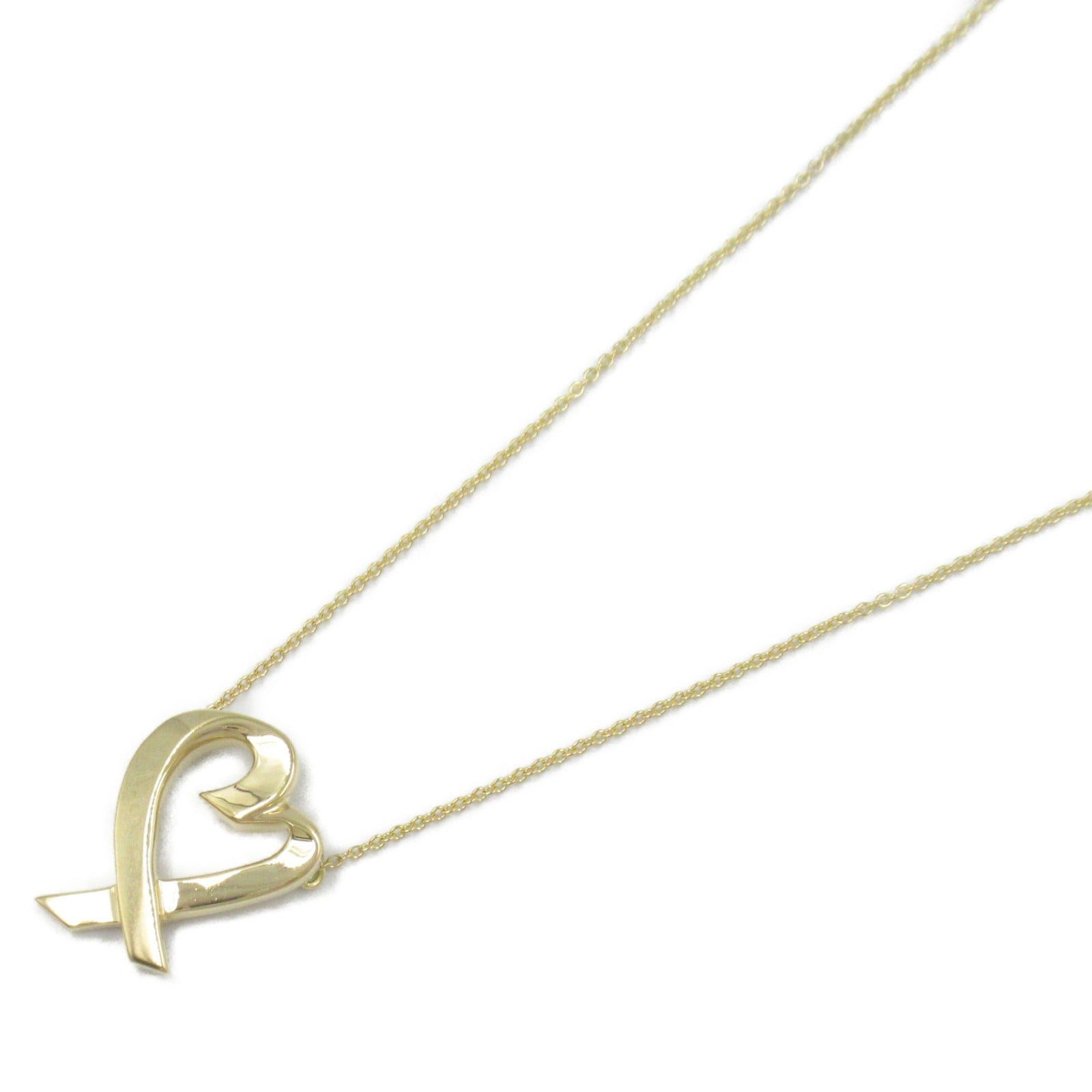 Tiffany & Co. Tiffany Co Loving Heart Medium Necklace K18 (Yellow Gold) Gold Size ONE SIZE - 1 Thumbnail