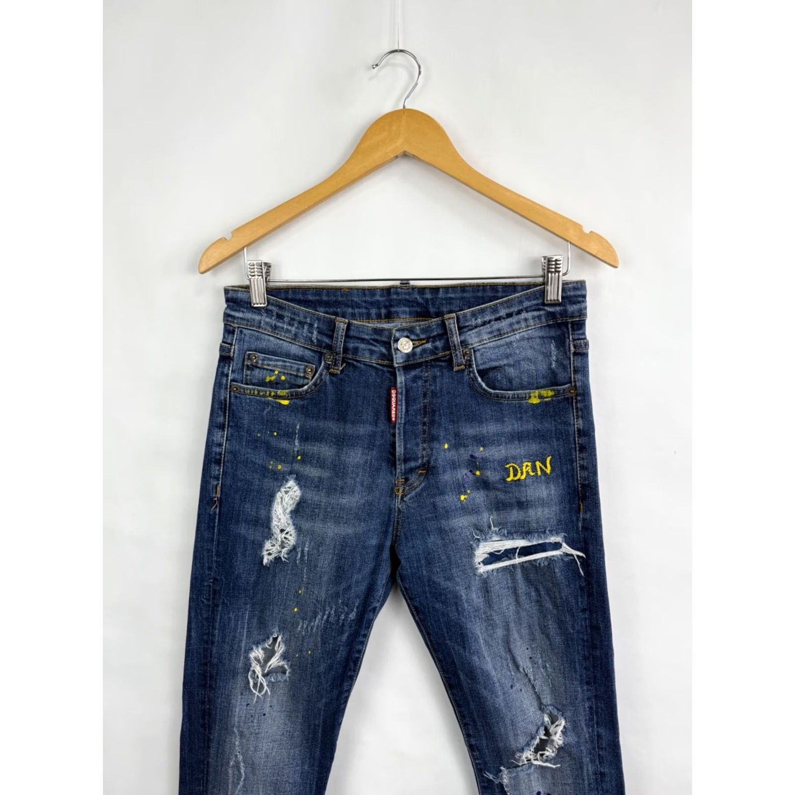 Dsquared2 Dsquared2 Jeans Made In Italy Rare Retro Hype Y2K Size 42 Blue Mens Jeans Size US 42 / EU 58 - 4 Thumbnail