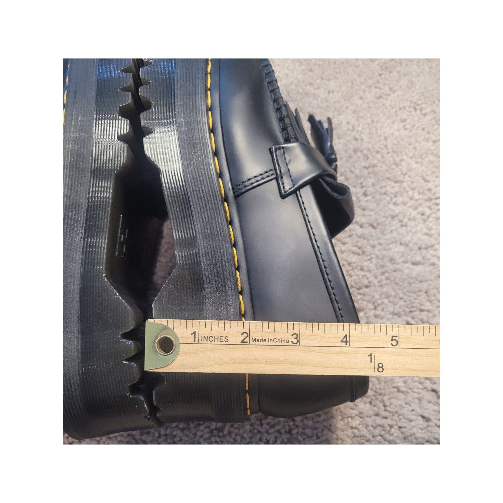 Dr. Martens NWOT Dr Martens Adrian Quad Platform Tassel Loafers Leather Size US 9 / IT 39 - 8 Thumbnail