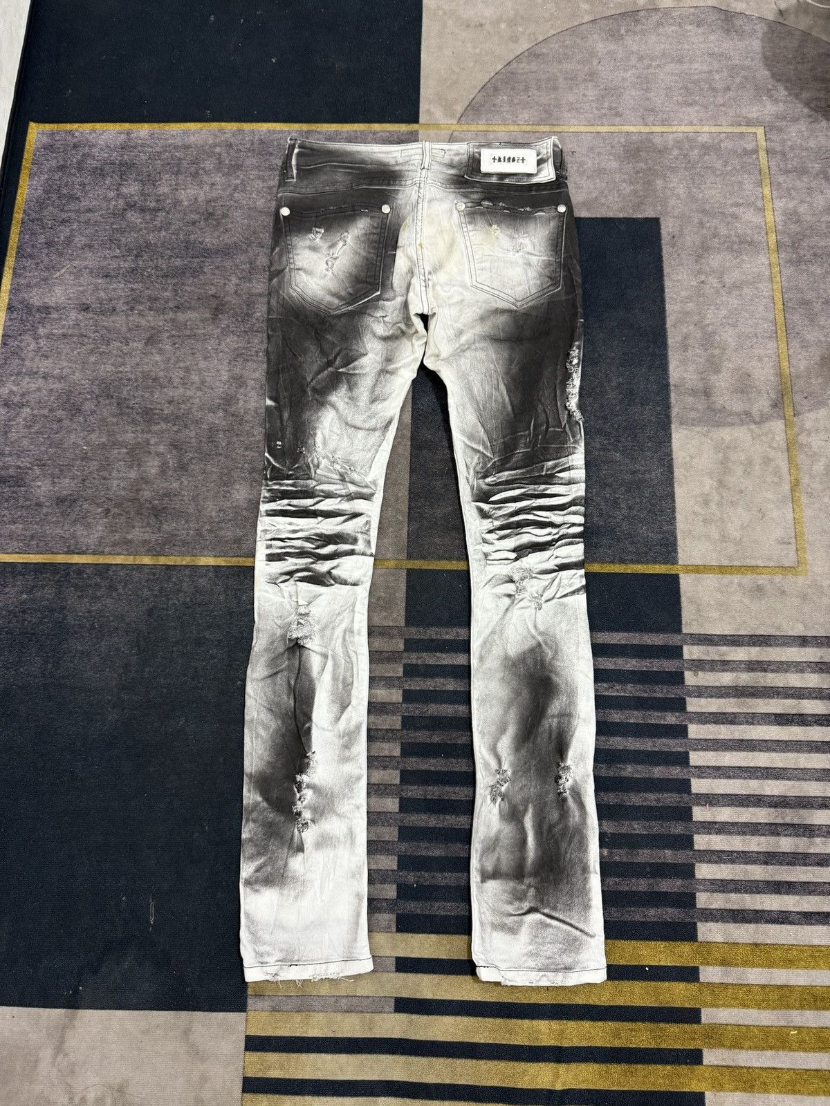 If Six Was Nine KING LIFE TORNADO IFSIX STYLE DENIM PANTS Size US 32 / EU 48 - 3 Thumbnail