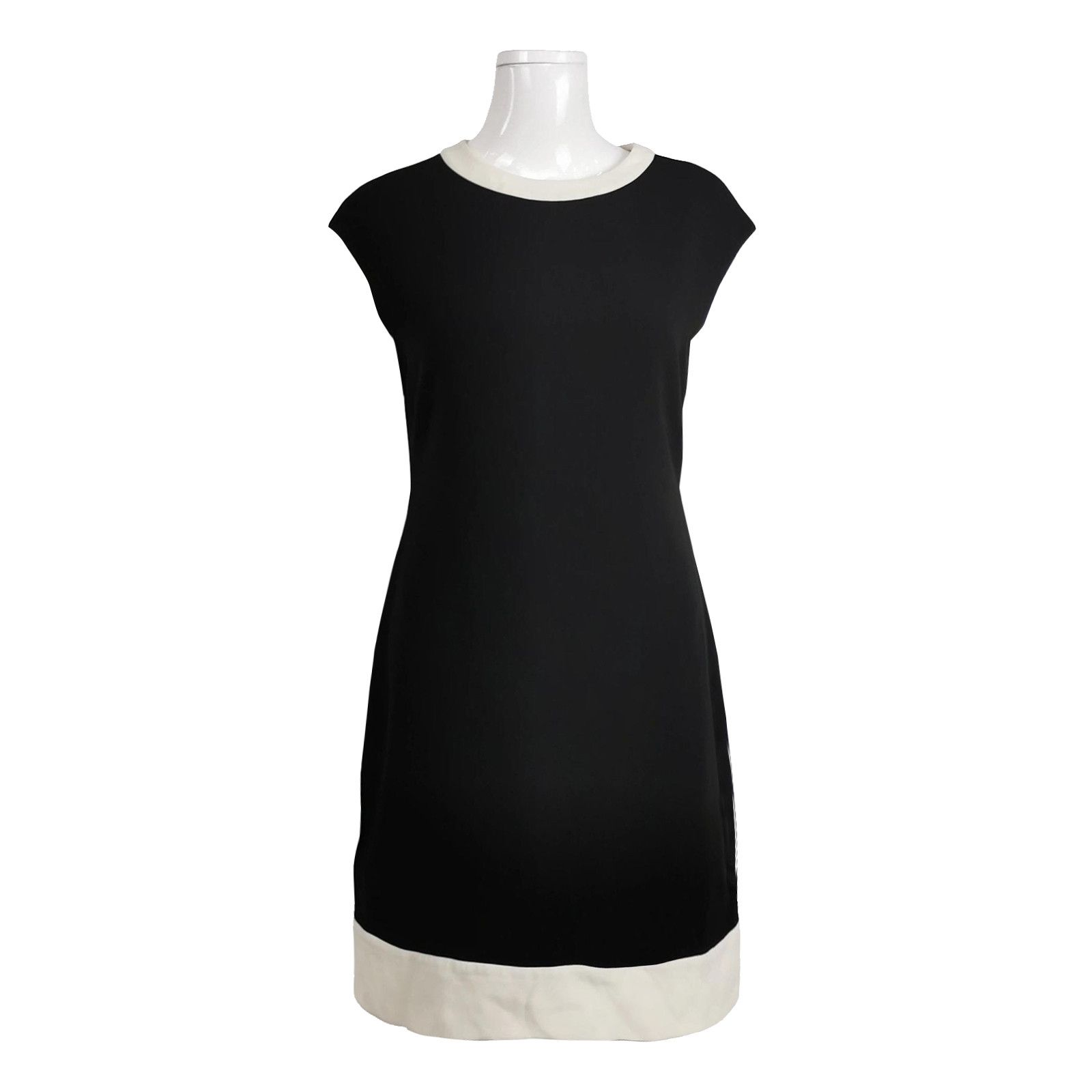 Theory Theory Colorblock Crepe Shift Dress Size 6 Size M / US 6-8 / IT 42-44 - 1 Thumbnail