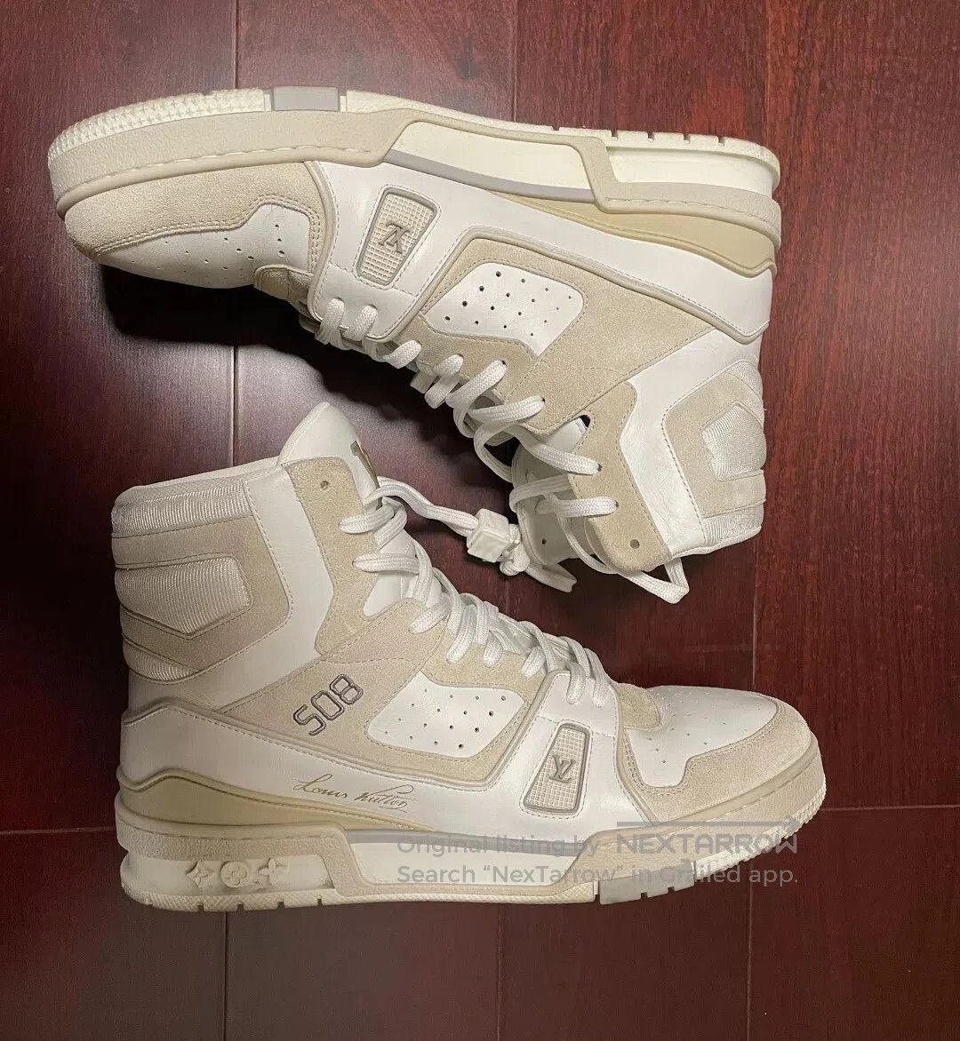 Louis Vuitton lv trainer high top sneakers size 8.5. Size US 8.5 / EU 41-42 - 1 Thumbnail