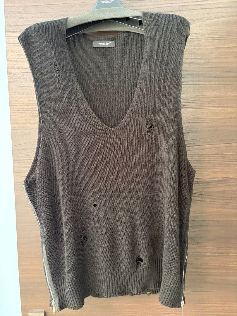 Undercover Undercover 2025 SS Side Zip Knit Vest Size US M / EU 48-50 / 2 - 13 Thumbnail