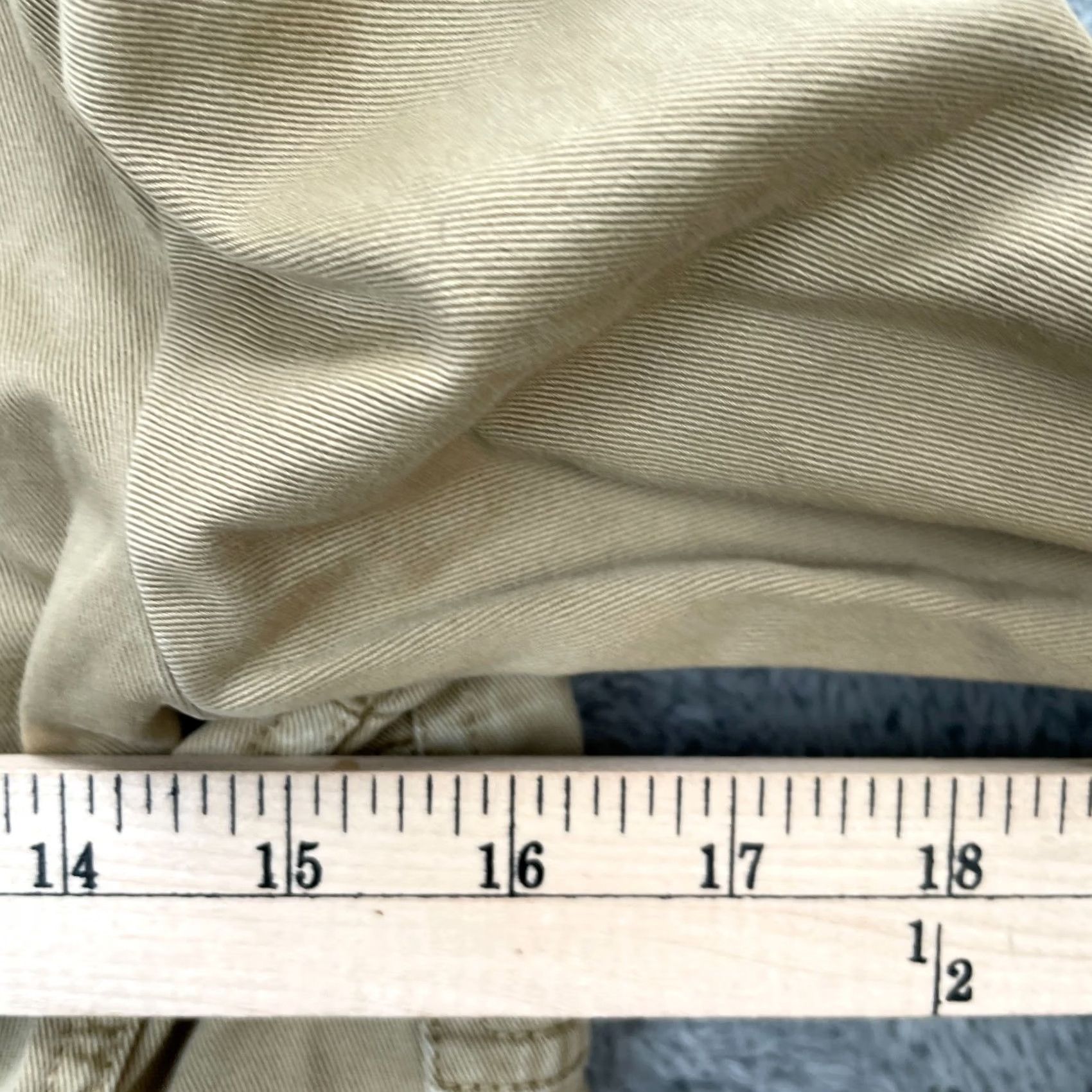 J.Crew J.CREW Jacket Womens 0 Petite Beige Overcoat Cotton Belted Waist Button Front Size XS / US 0-2 / IT 36-38 - 8 Thumbnail