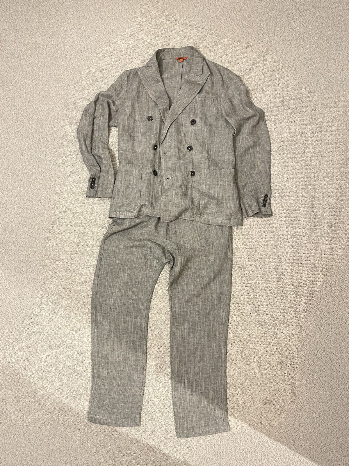 Barena Venezia Barena Venezia Siroco single-breasted full suit Size 46R - 1 Thumbnail