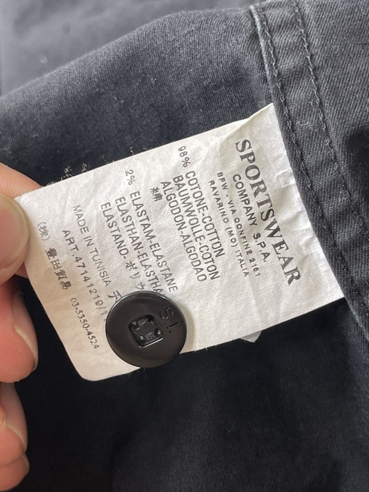 Stone Island 2007 Stone Island Shadow Black Military Jacket C2 Size US XL / EU 56 / 4 - 15 Thumbnail