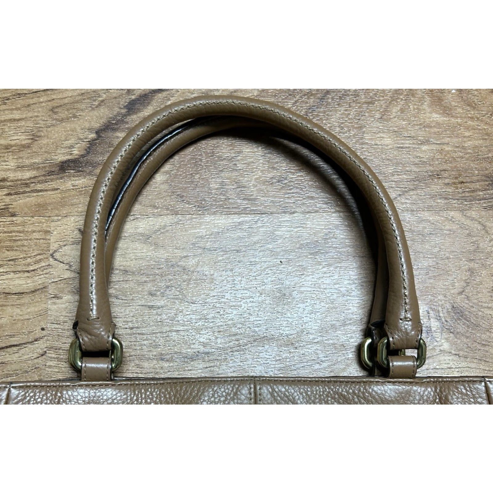 Coach VINTAGE Coach Park Large Camel Brown Leather Turn Lock Shoulder Handbag Satchel Purse Size L / US 10 / IT 46 - 7 Thumbnail