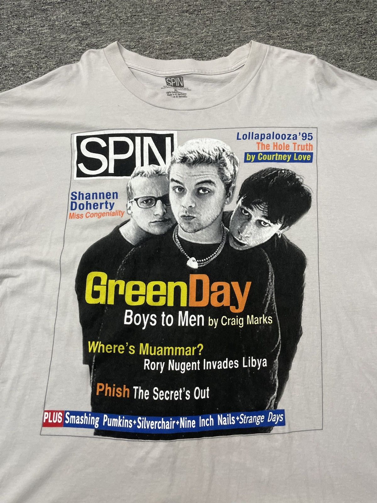 Band Tees Vintage Y2K Greenday TShirt OVP Baggy Oversized Size US XL / EU 56 / 4 - 2 Thumbnail