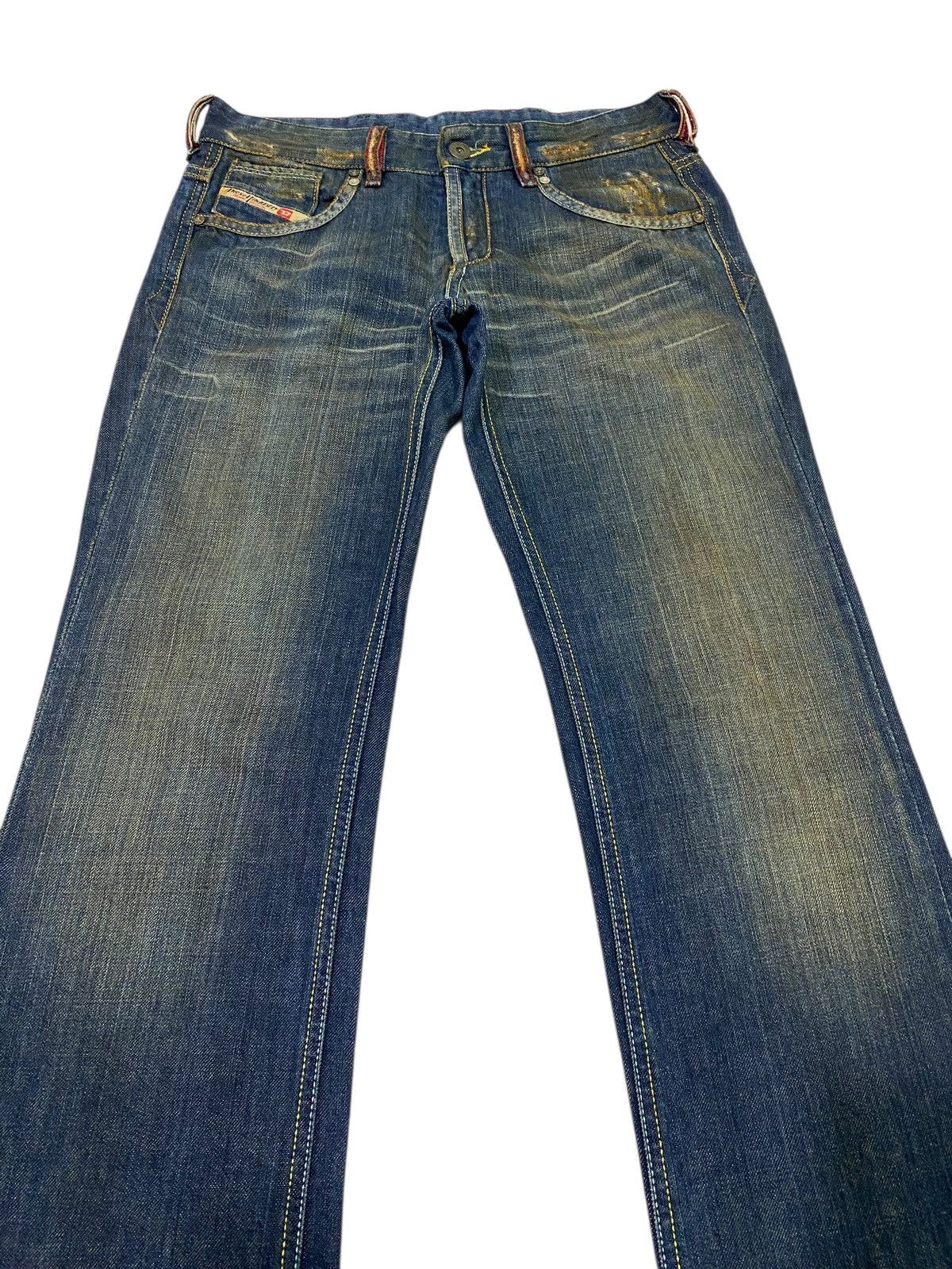 Diesel Diesel industry mud wash flare jeans Size US 30 / EU 46 - 5 Thumbnail