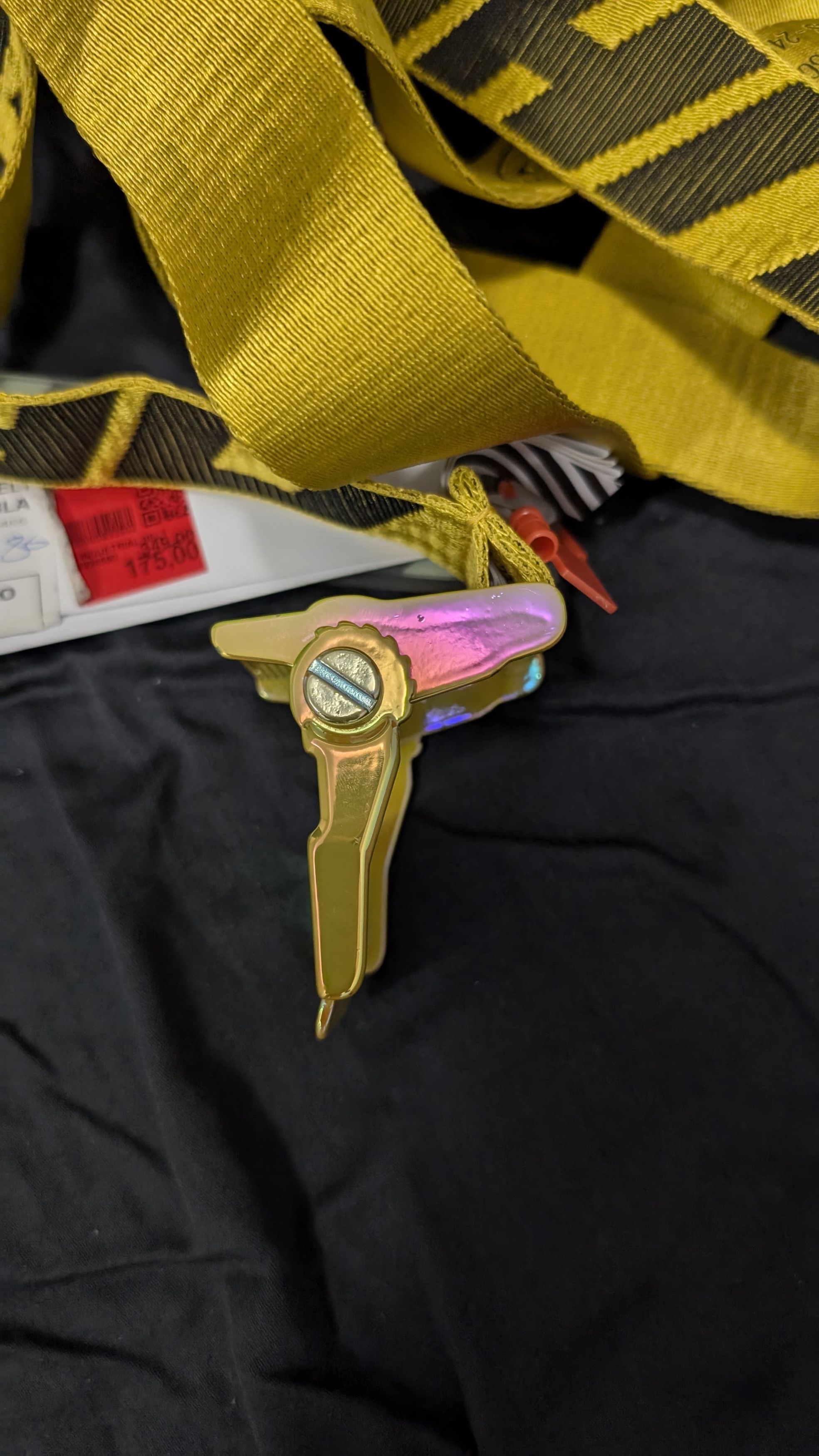 Off-White Off-White™ Industrial 2.0 Belt in Yellow/Black Size ONE SIZE - 3 Thumbnail