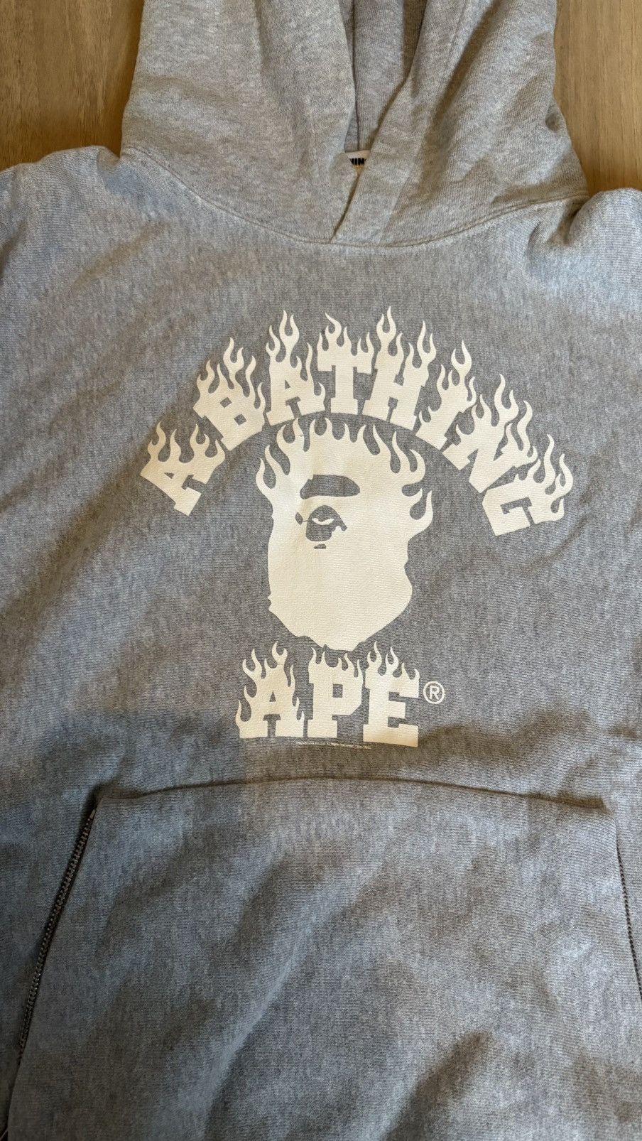 Bape Bape Flame Hoodie Size US S / EU 44-46 / 1 - 2 Thumbnail