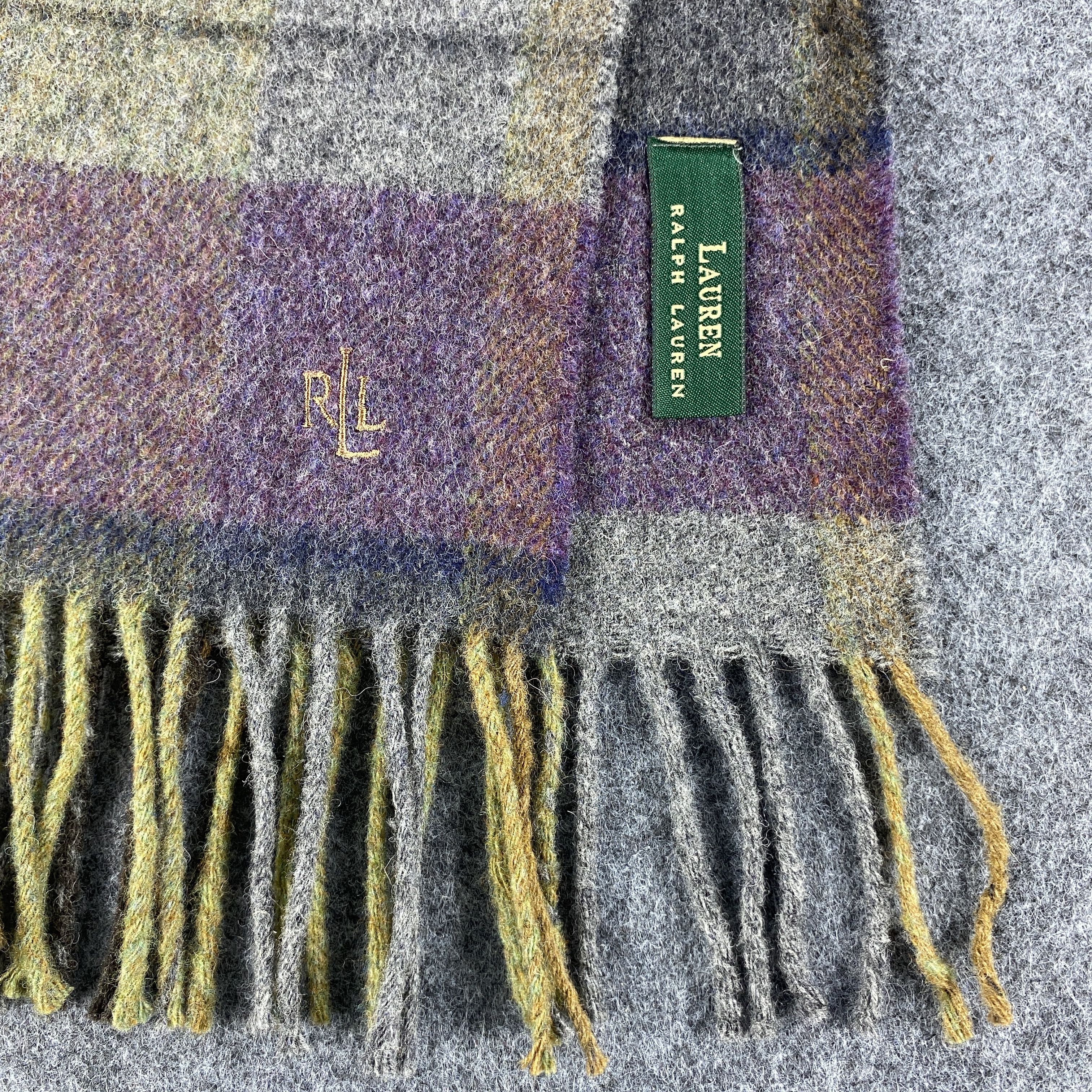 Lauren Ralph Lauren × Vintage GF10461 Lauren Ralph Lauren Scarf Neck Wear Muffler Size ONE SIZE - 2 Thumbnail