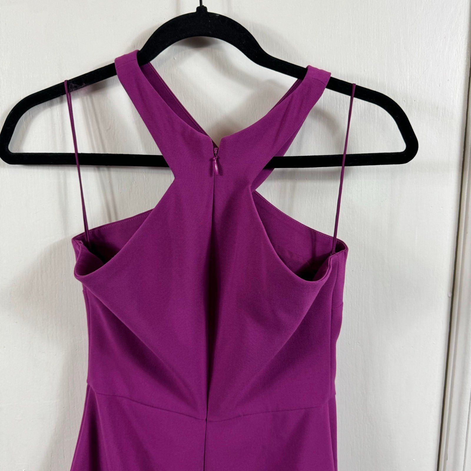 LIKELY Likely Carolyn Dress purple Halter Neck Sleeveless Sheath K Size XS / US 0-2 / IT 36-38 - 6 Thumbnail