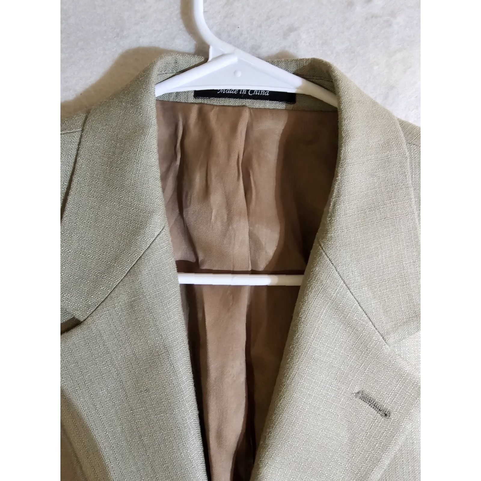Ralph Lauren Lauren by Ralph Lauren Signature Blazer Mens Size 42 Regular 100% Silk Suit Coat Size 42R - 3 Thumbnail