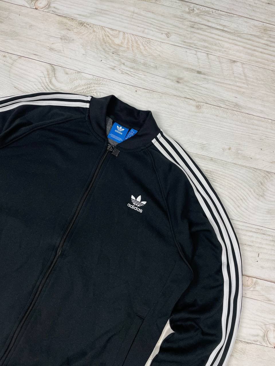 Adidas Adidas Track Top Jacket Bomber Strips Tracksuit Y2K Size US XL / EU 56 / 4 - 2 Thumbnail